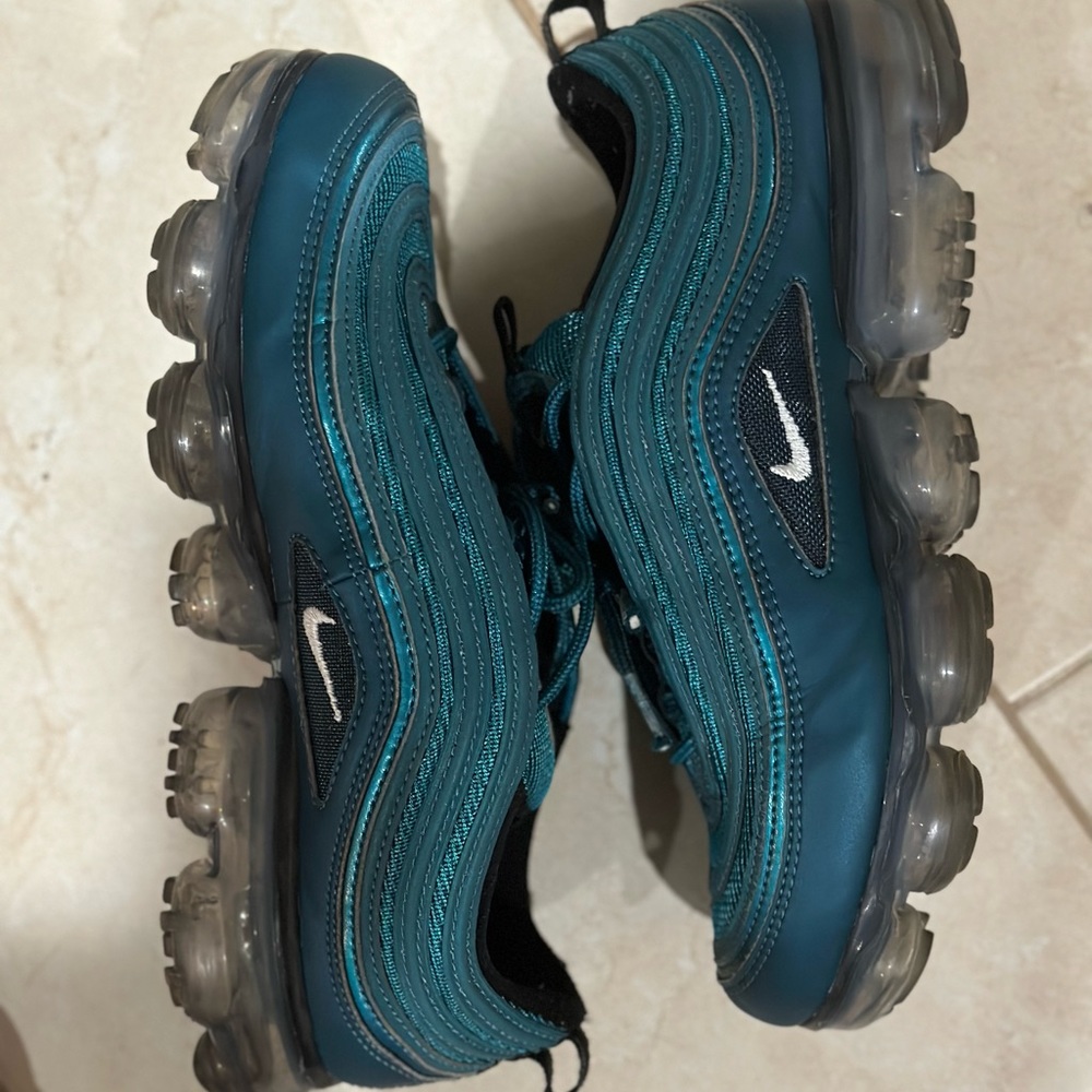 Green Blue Nike Air Vapormax 97 Sneakers 9.5 Women